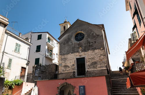 Canvastavla Corniglia, Liguria, Italy