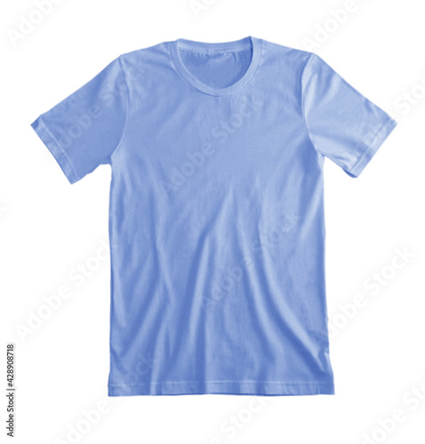 Light Blue Tee Shirt Blank 