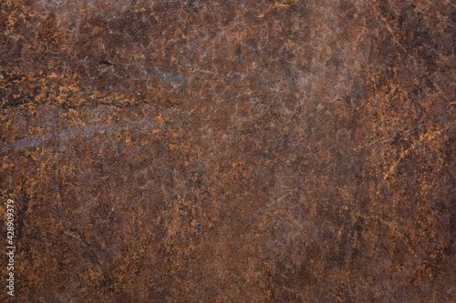 Grunge rusted metal texture, rust and oxidized metal background. Old metal iron panel