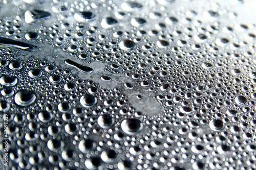 Condensation of ice water
