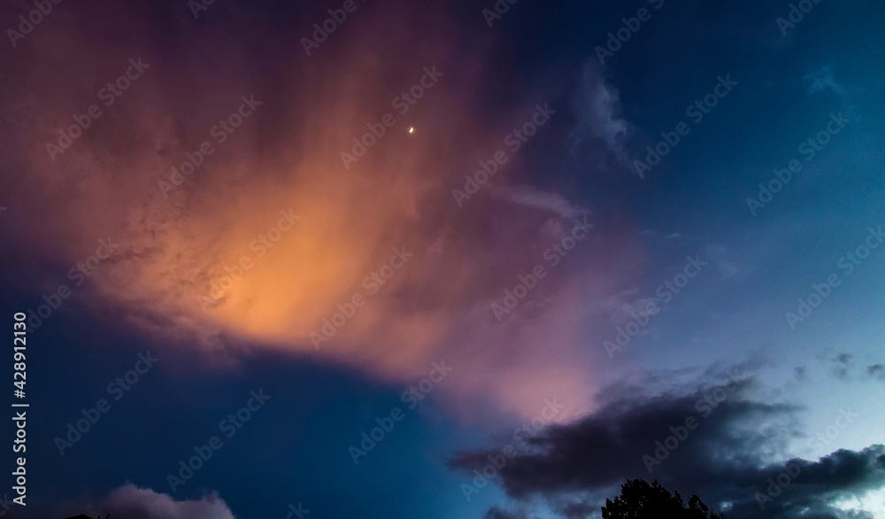 sky and clouds