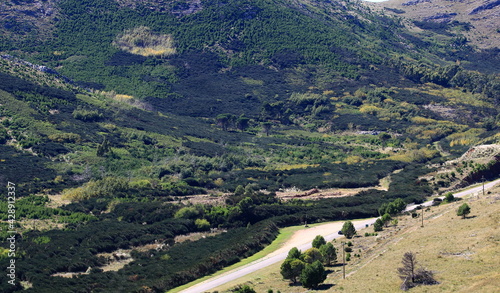 paisajes de cerranos de Sierra de la Ventana cerca de la ciudad de Bahia Blanca