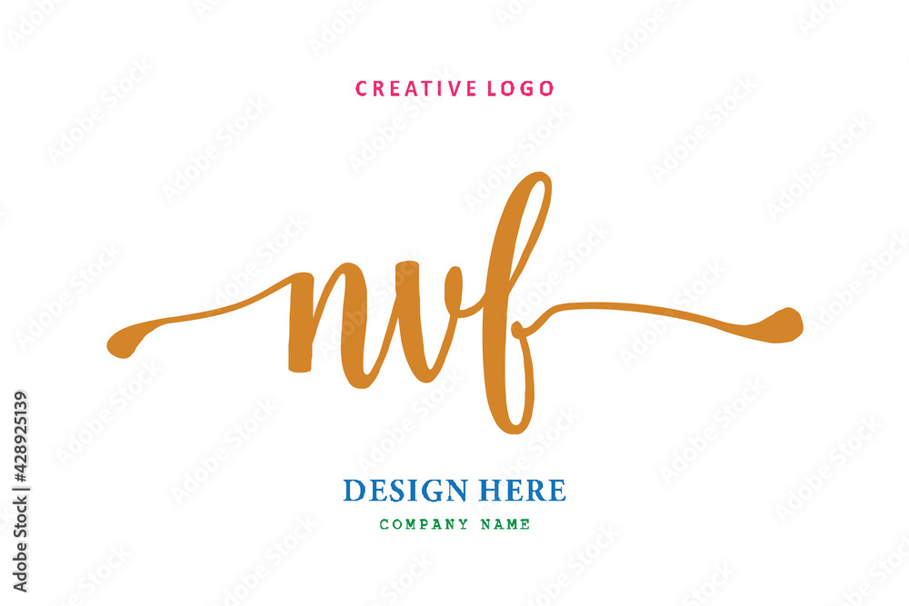 NVF lettering logo is simple, easy to understand and authoritative NVF lettering logo is simple, easy to understand and authoritative