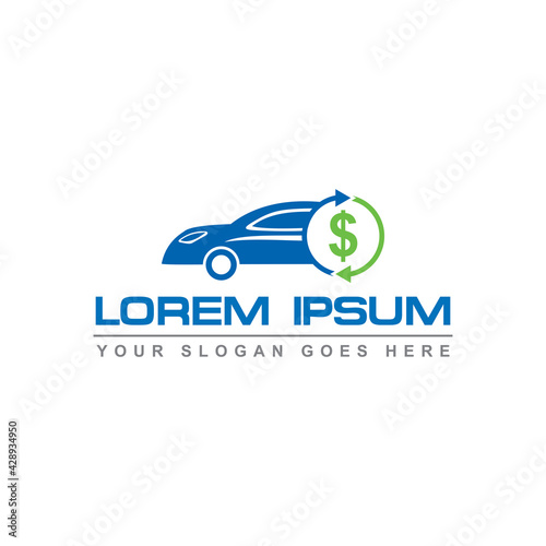 auto finance vector , transportation logo