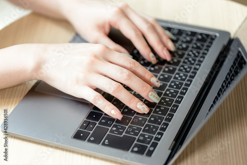 PC and Woman