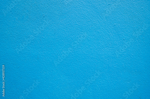 Blue concrete wall texture background, Blue painted plaster cement wall. (For abstract background uses)