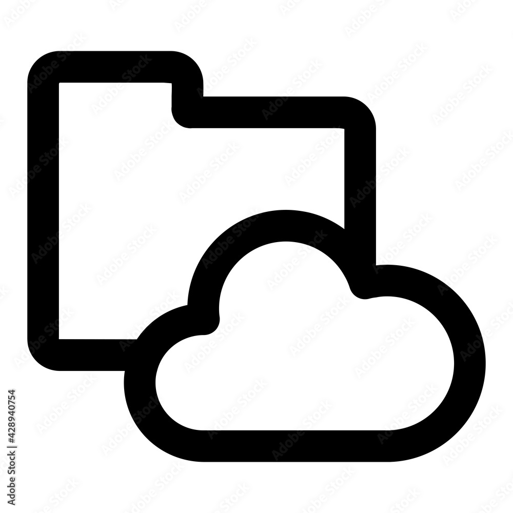 file folder with cloud icon. file folder illustration. Flat vector icon. can use for, icon design element,ui, web, mobile app. file folder with cloud icon. file folder illustration. Flat vector icon. can use for, icon design element,ui, web, mobile app.