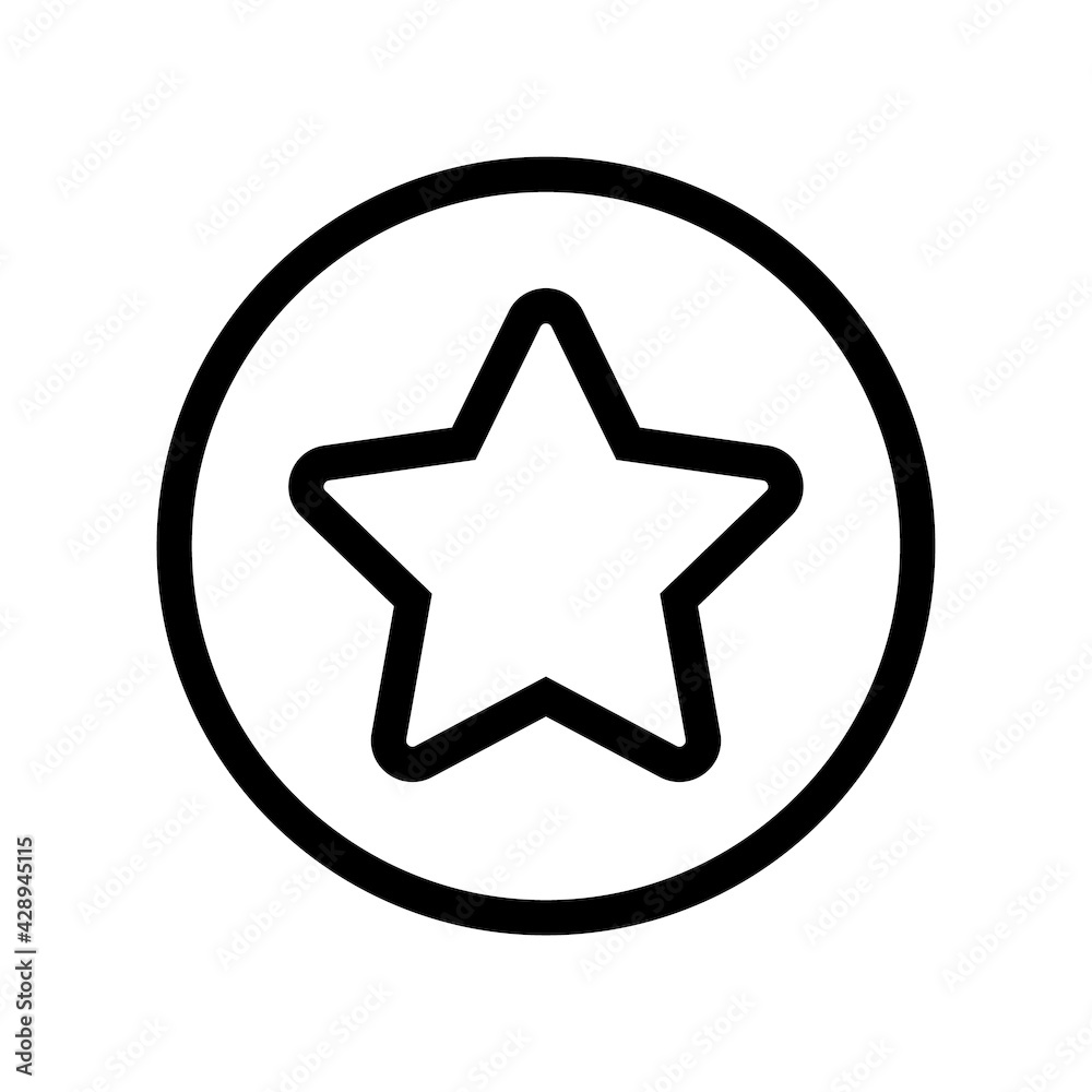 Star icon vector symbol illustration Star icon vector symbol illustration