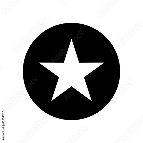 Star icon vector symbol illustration