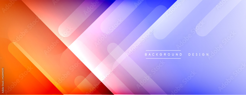Dynamic lines abstract background. 3D shadow effects and fluid gradients. Modern overlapping forms Dynamic lines abstract background. 3D shadow effects and fluid gradients. Modern overlapping forms