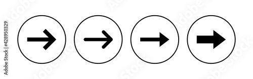 Arrow icon set. Arrow symbol. Arrow sign for your web design.