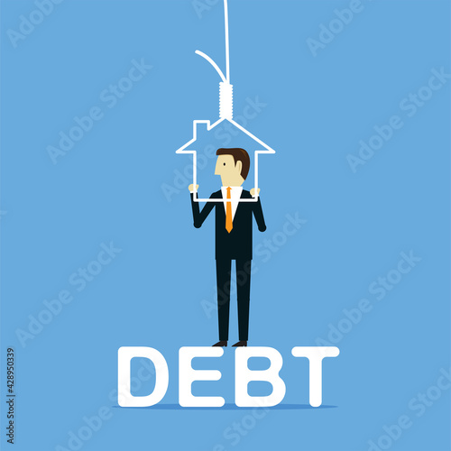 Debt from buying a home makes life desperate