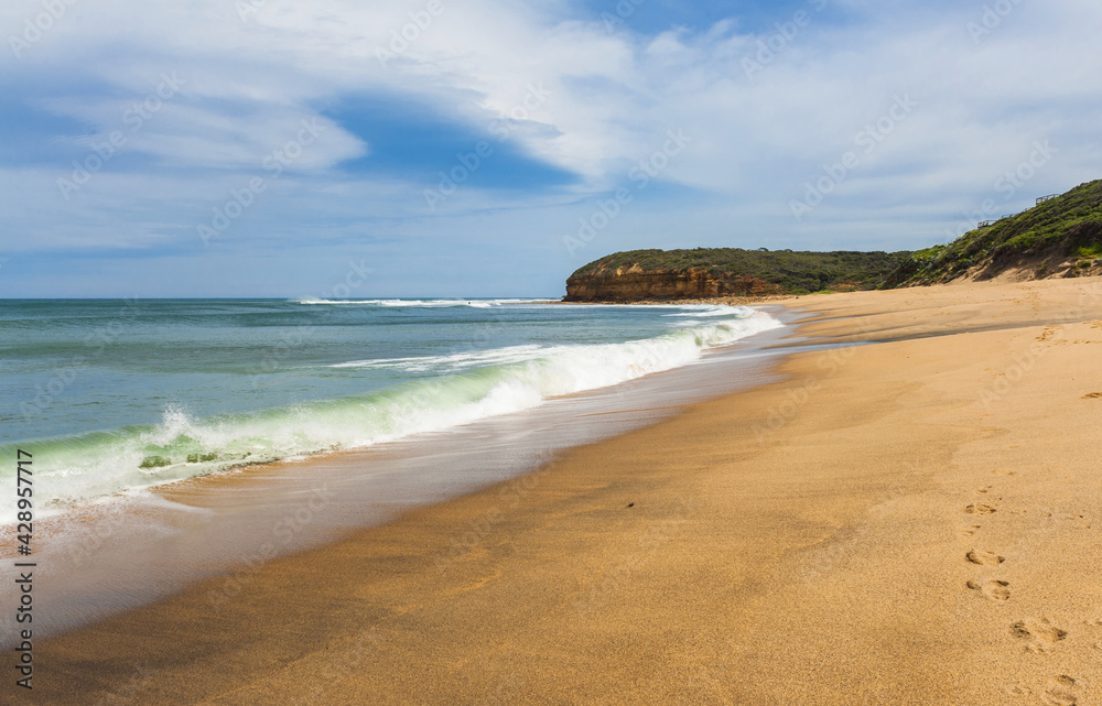 Bells Beach in the south of Victoria state in Australia