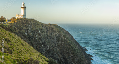 Cape Byron lighthouse in New South Wales in Australia