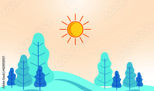 sun and clouds