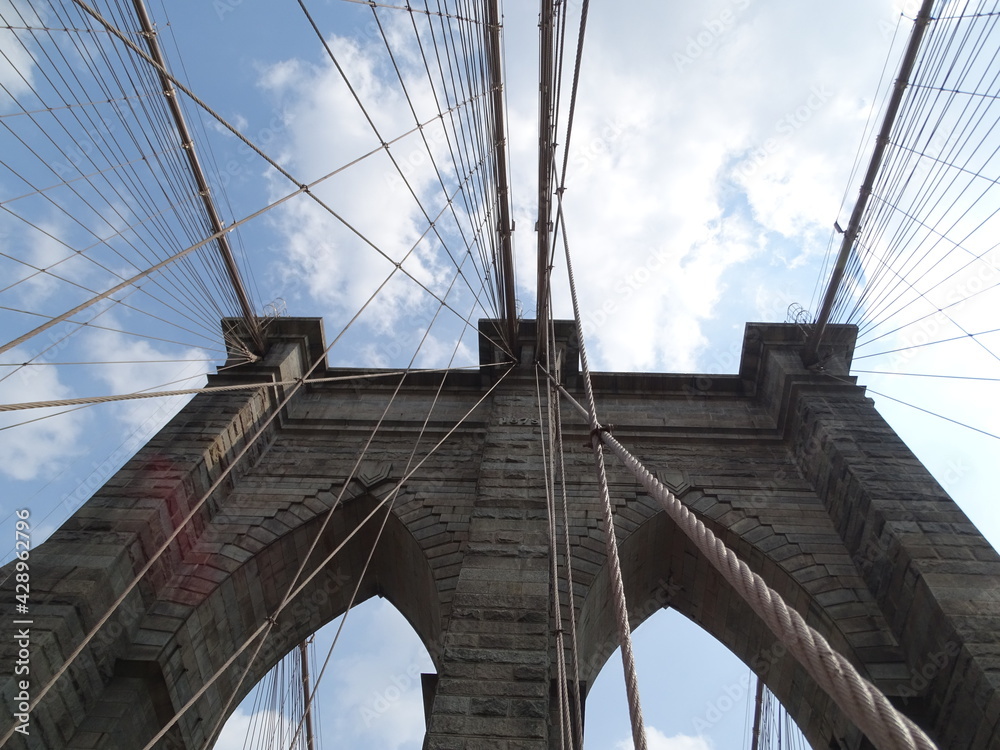 Naklejka premium Brooklyn Bridge