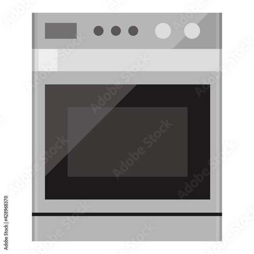 Gas oven icon ガスオーブンのアイコン.