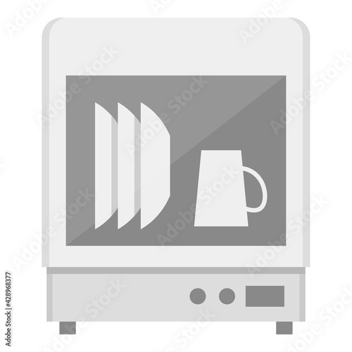 Dishwasher icon 食洗機アイコン.