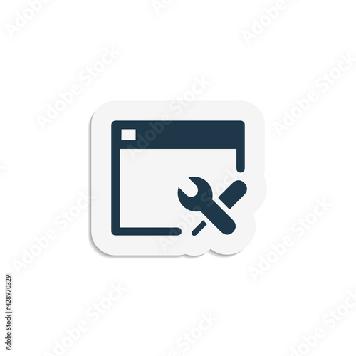 Web Setup - Sticker