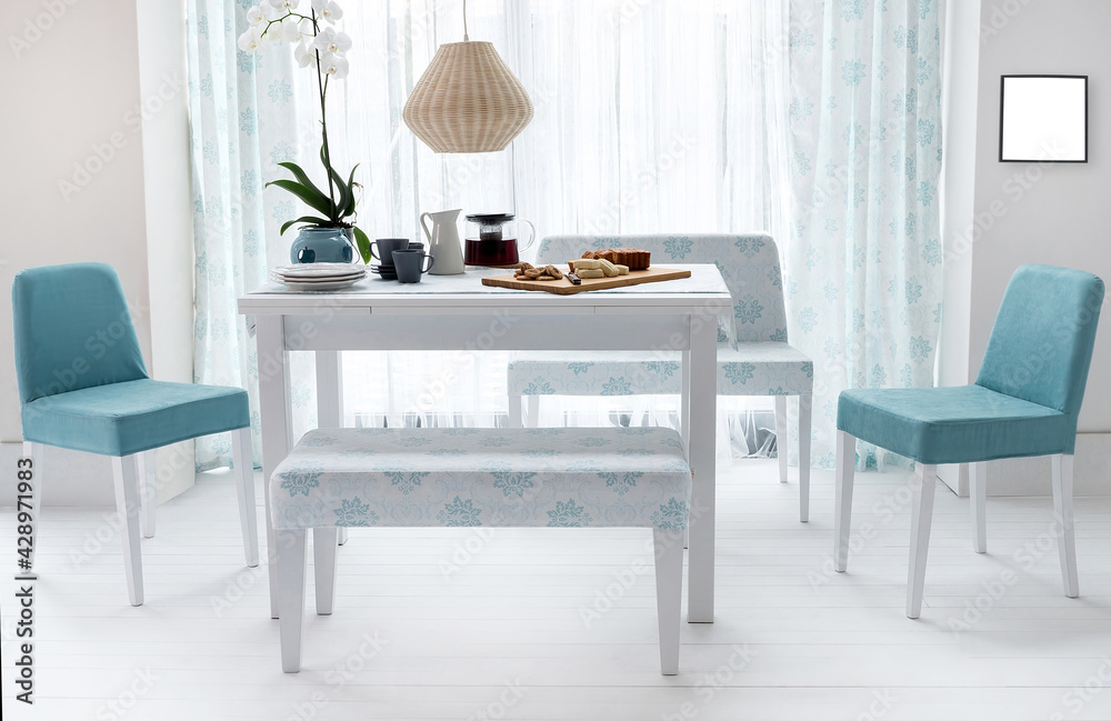 Obraz premium dining room and interior design designed for home office hotel
