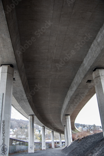 concrete elevated road
