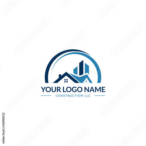 Awesome Realestate logo design vector template