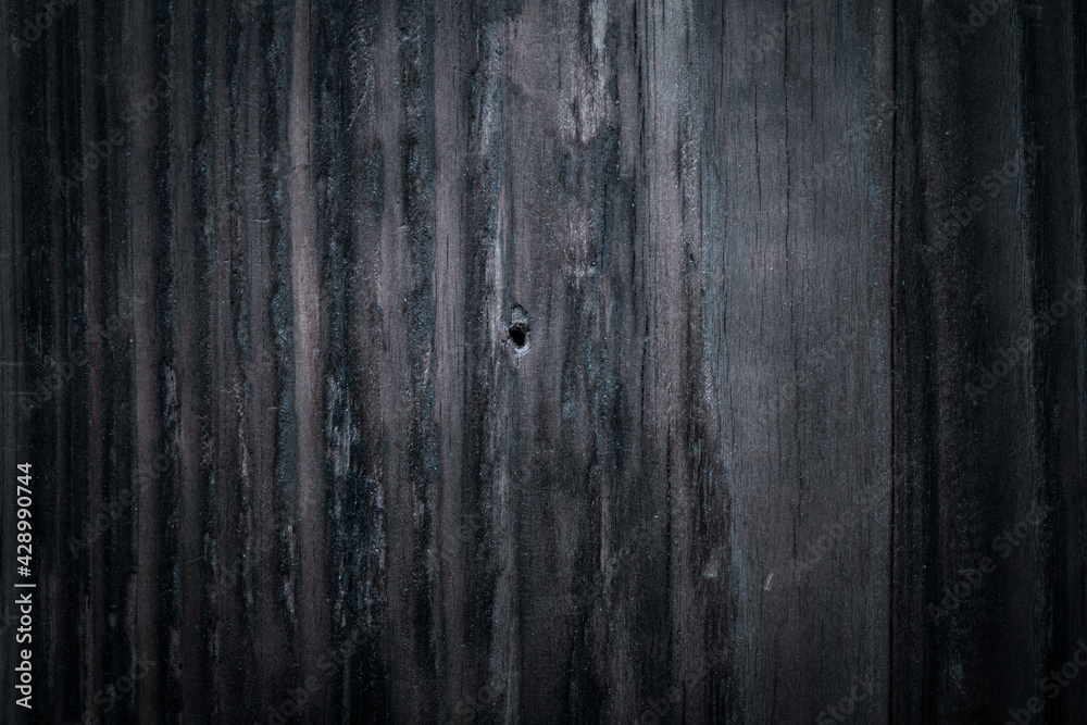 Obraz premium Empty wooden background for free creativity. Toned