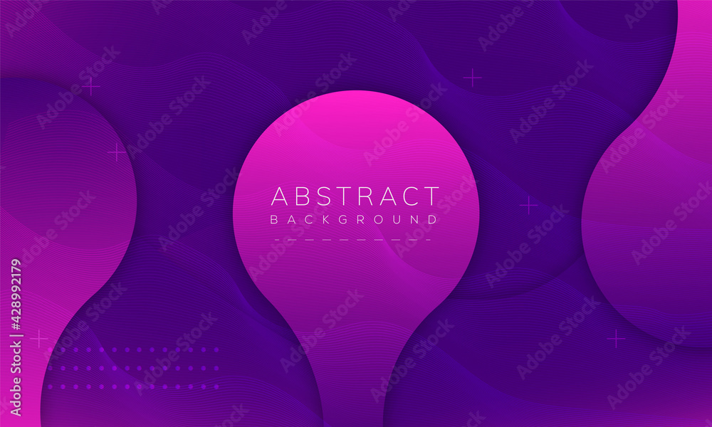 Abstract purple motion layers background,  light background diagonal purple color shape,  circle papercut smooth color composition, abstract gradient diagonal texture