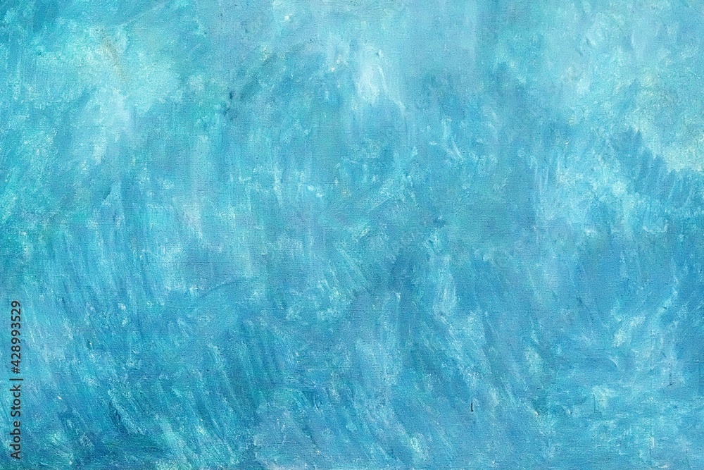 Obraz premium Isolated oil painting on canvas close-up (macro) for graphic background
