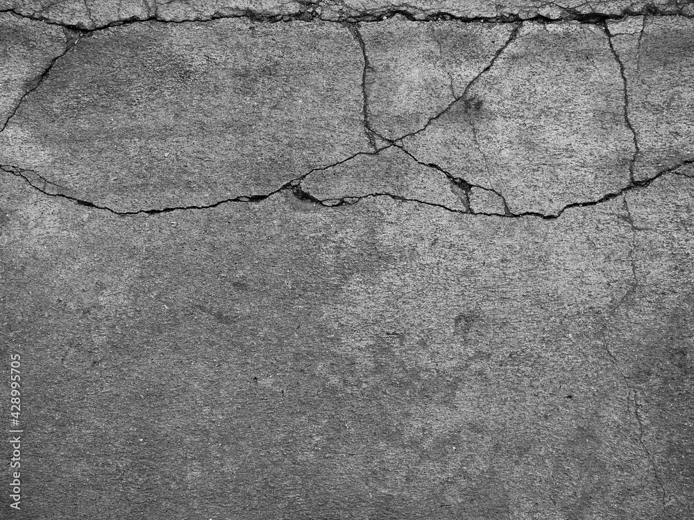 Obraz premium concrete crack floor texture background