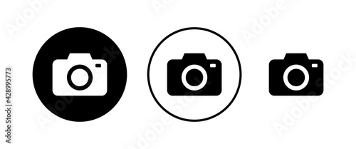 Camera Icons set. Camera symbol. Camera vector icon