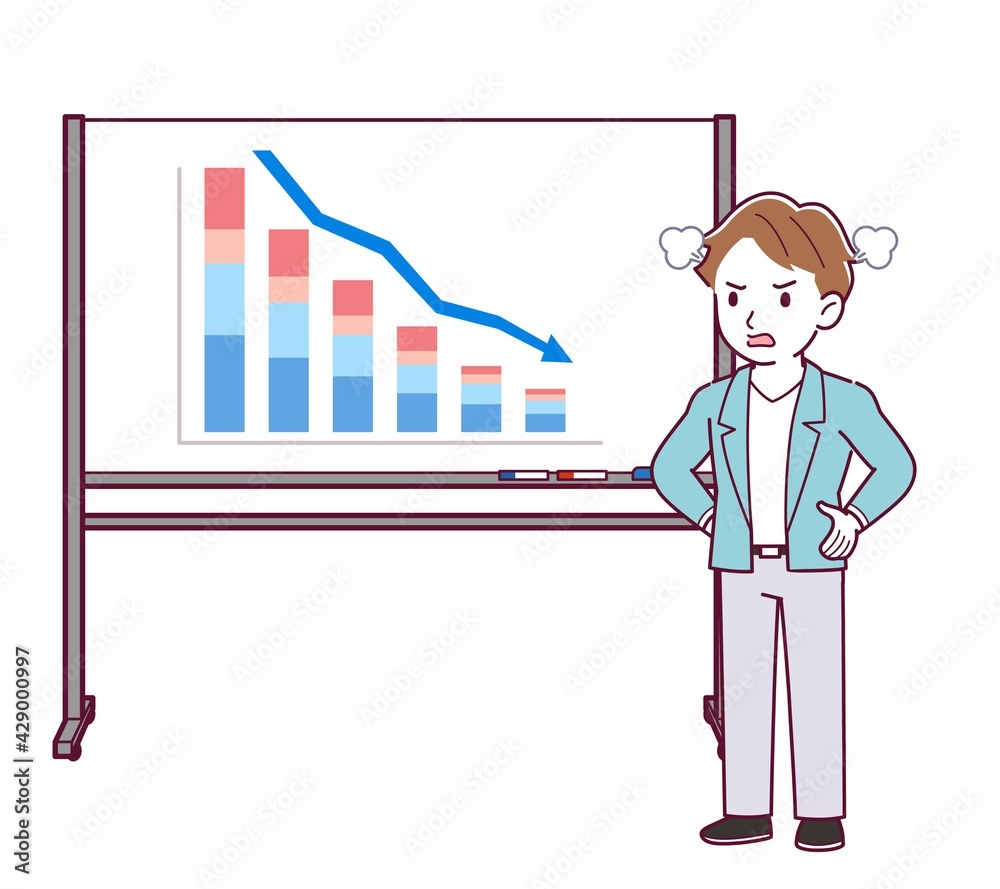 成績発表をする人