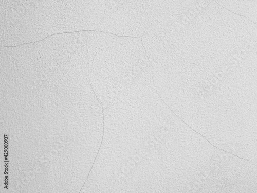 crack white concrete wall texture