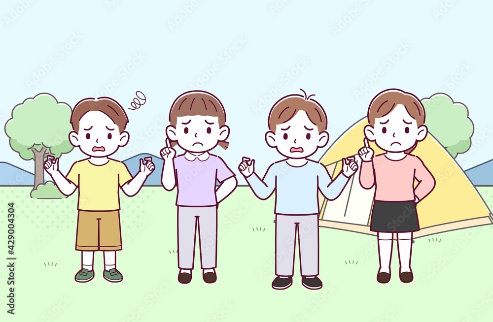 子どもたち4人 子どもたち4人