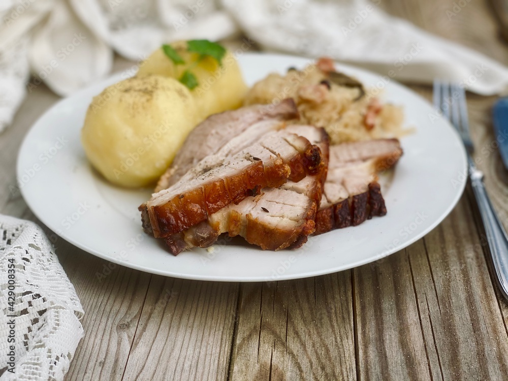 chop with potatoes chop with potatoes