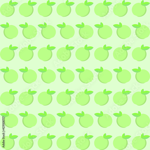 seamless background with apples