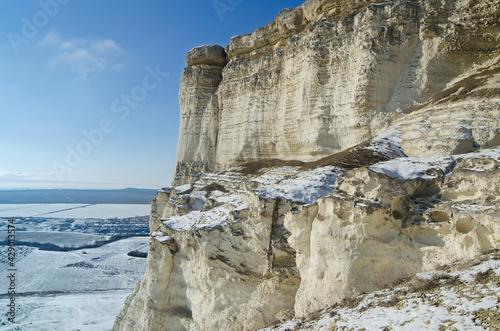 White hills in Crimea