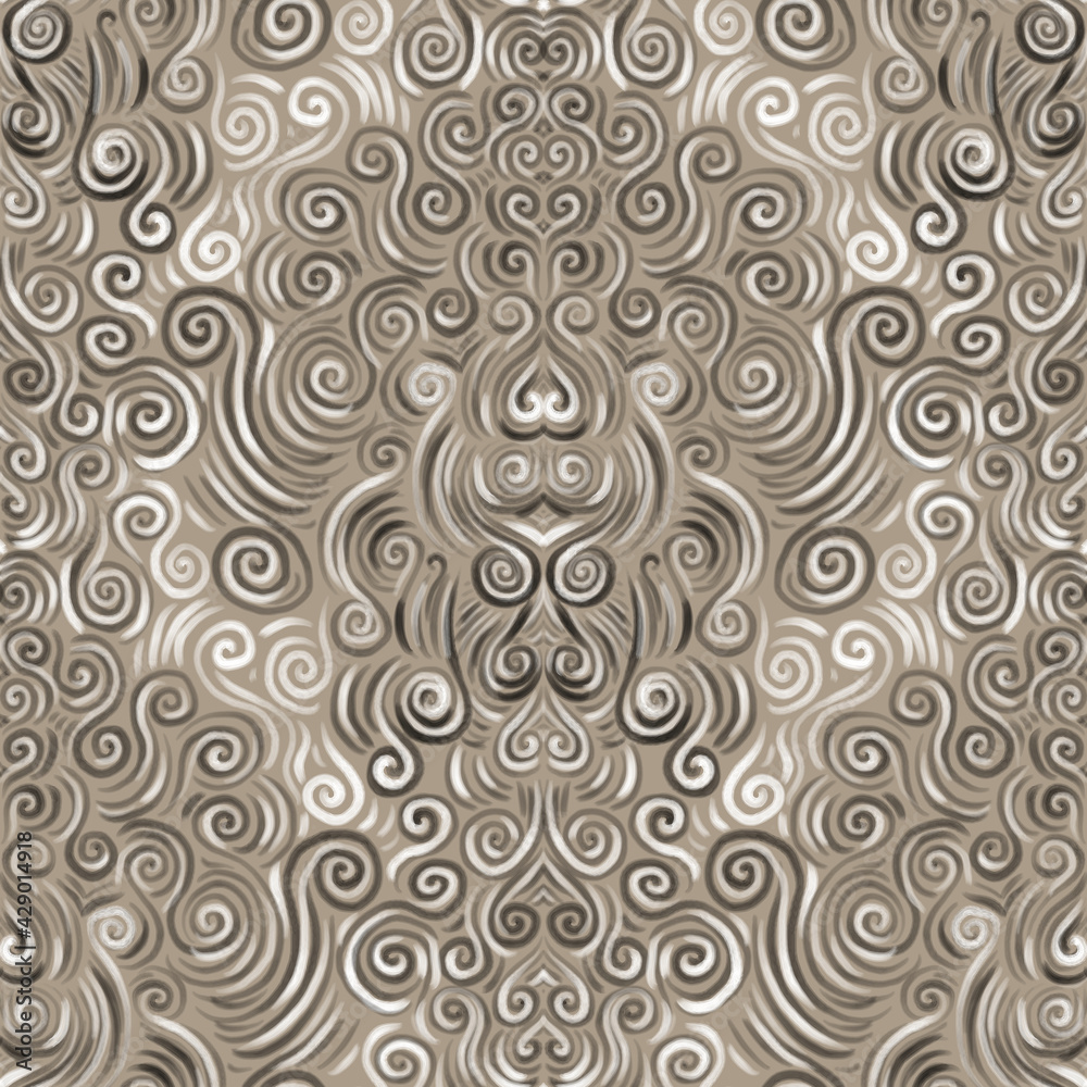 Seamless abstract trendy pattern for surface print. High quality illustration. Elegant unique luxurious unique design. Seamless repeat raster jpg pattern swatch graphic motif. Seamless abstract trendy pattern for surface print. High quality illustration. Elegant unique luxurious unique design. Seamless repeat raster jpg pattern swatch graphic motif.