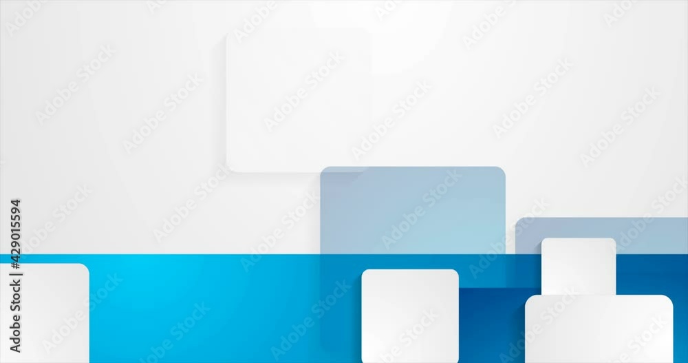 Hi-tech blue and grey geometric motion background. Seamless looping. Video animation 4K 4096x2160 Hi-tech blue and grey geometric motion background. Seamless looping. Video animation 4K 4096x2160