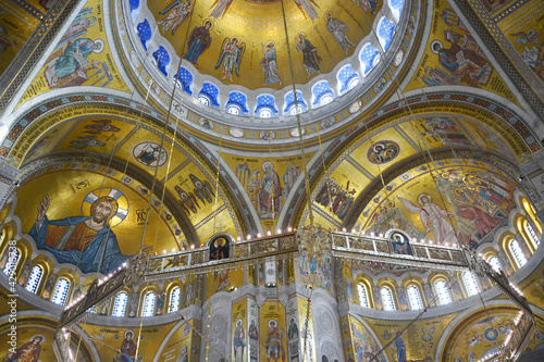 Картината върху платно inside the hagia sophia country