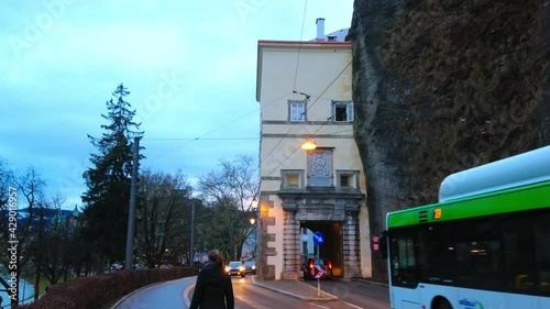 Klausentor gate, Salzburg, Austria photo