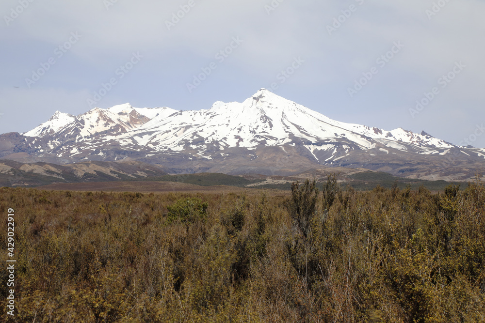 Mount Ruapehu Neuseeland / Mount Ruapehu New Zealand