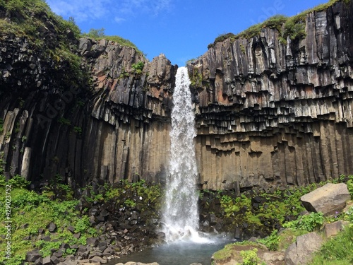 waterfall in Iceland