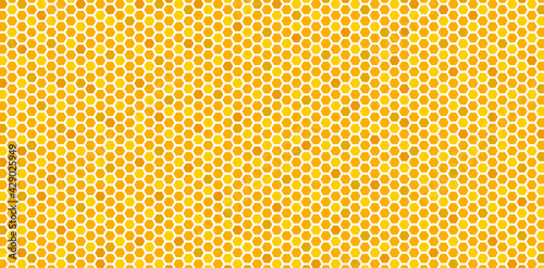ARRIÈRE-PLAN DE NID D'ABEILLE ORANGE