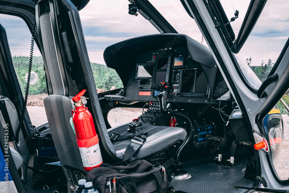 Naklejka premium Cockpit