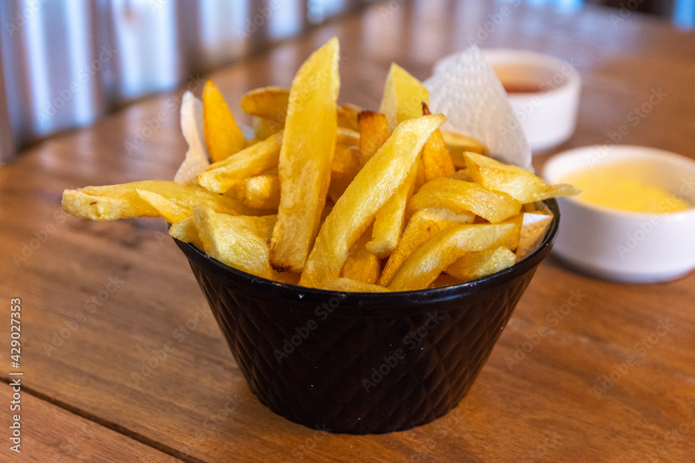 puesto de papas fritas puesto de papas fritas