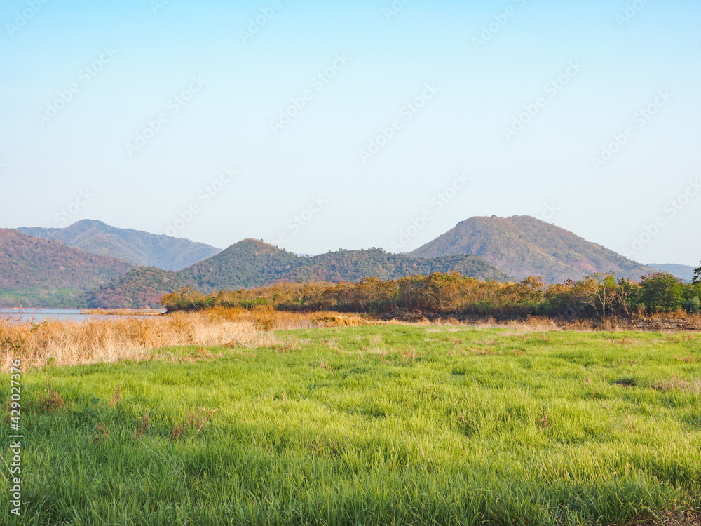 beautiful landscape mountain lake. Ratchaburi, Thailand. beautiful landscape mountain lake. Ratchaburi, Thailand.