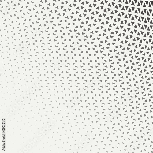 Abstract geometric gold graphic design print halftone triangle pattern. Design element for background  posters  cards  wallpapers  backdrops  panels - Vector illustration