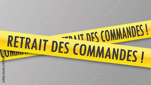 Logo retrait des commandes.