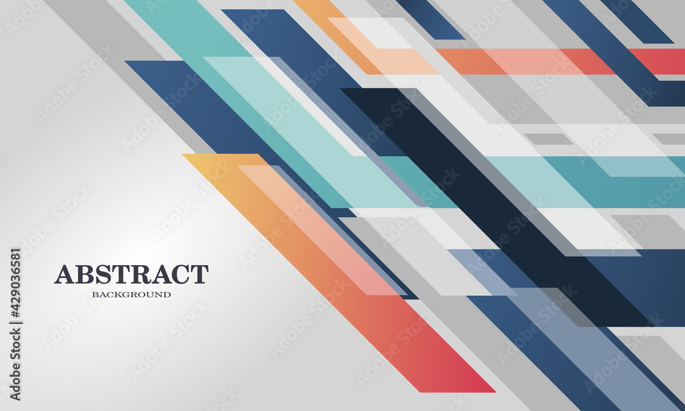 Geometric composition designs with rectangular shapes are perfect for templates, brochures, covers, web background banners, etc.